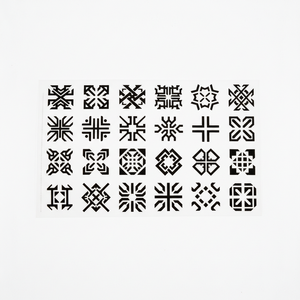 Cybersigilism Tattoo Sheet product photo